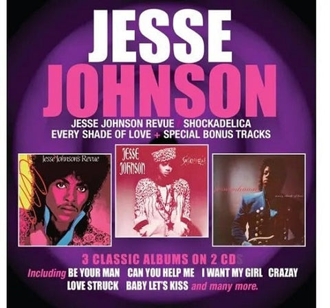 Jesse Johnson Revue + Shockadelia + Every Shade Of Love 2 Disc New CD