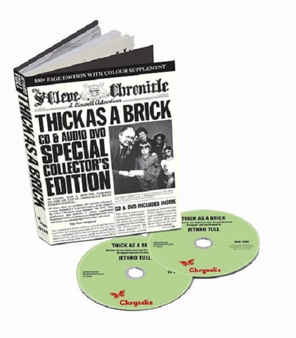 Jethro Tull Thick As A Brick 40th Anniversary Special Edition 2 Disc New CD
