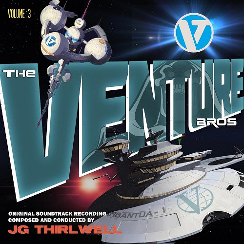 Jg Thirlwell Music of the Venture Bros Volume Three Vol 3 New CD Presale