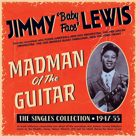 Jimmy Lewis Madman Of The Guitar The Singles Collection 1947-55 1947 55 New CD