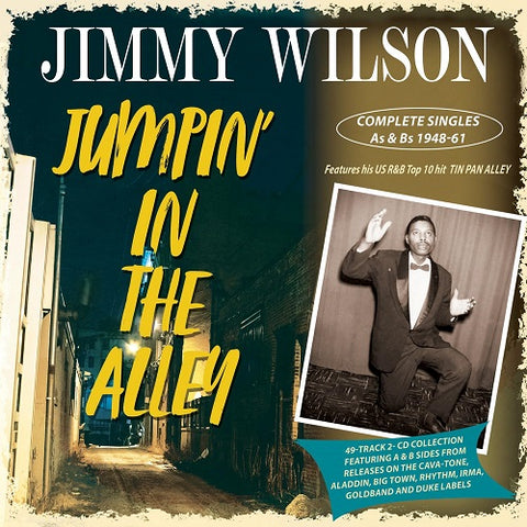 Jimmy Wilson Jumpin in the Alley 2 Disc New CD Presale
