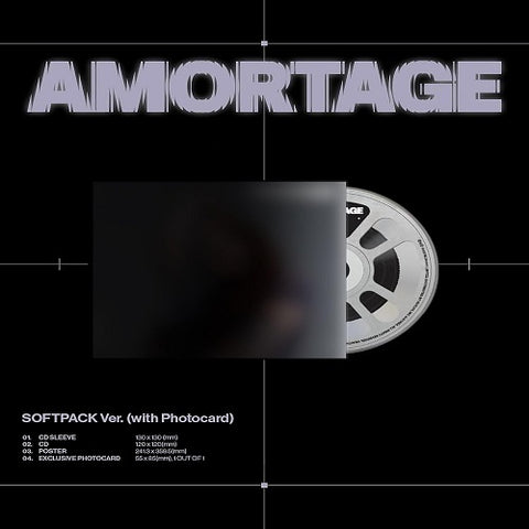 Jisoo Amortage New CD + Photo + Photo Card