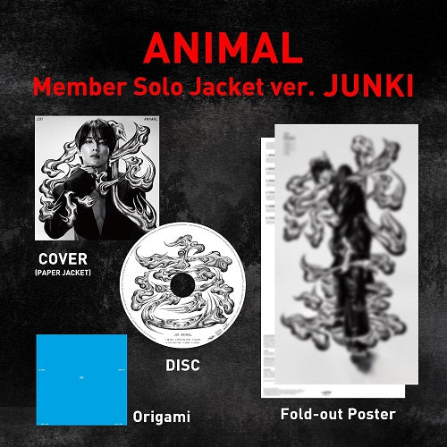 JO1 Animal Member Solo Jacket Ver Junki New CD Presale