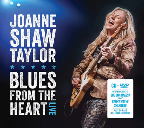 Joanne Shaw Taylor Blues from the Heart Live 2xDiscs New CD + DVD + Booklet