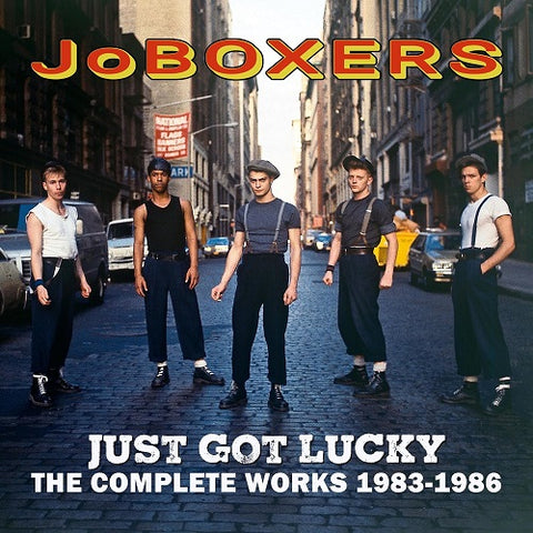 JoBoxers Just Got Lucky 3 Disc New CD Box Set