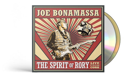 Joe Bonamassa The Spirit of Rory 2 Disc New CD + DVD Presale