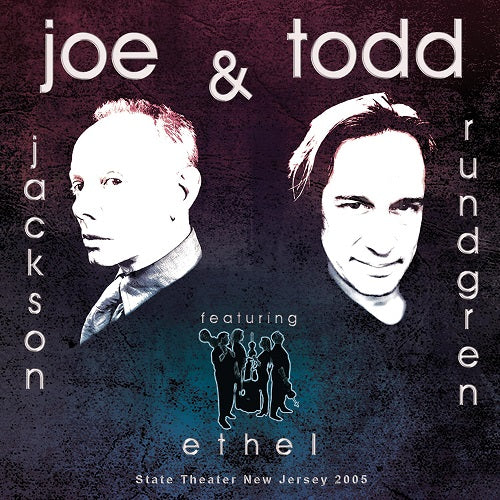 JOE JACKSON TODD RUNDGREN State Theater New Jersey 2005 3 Disc New CD + DVD