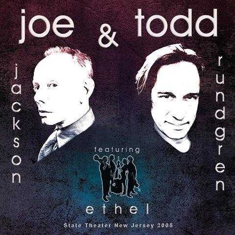 JOE JACKSON TODD RUNDGREN State Theater New Jersey 2005 3 Disc New CD + DVD