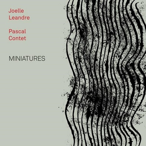 JOELLE LEANDRE PASCAL CONTET Miniatures New CD