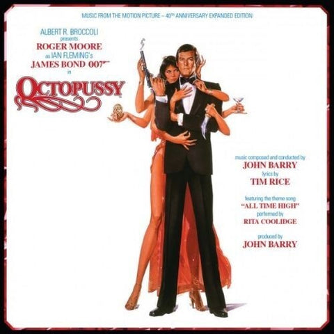 John Barry Octopussy 40Th Anniversary Original Soundtrack 2 Disc New CD