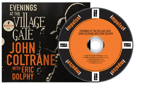 John Coltrane with Eric Dolphy Evenings at the Village Gate New CD