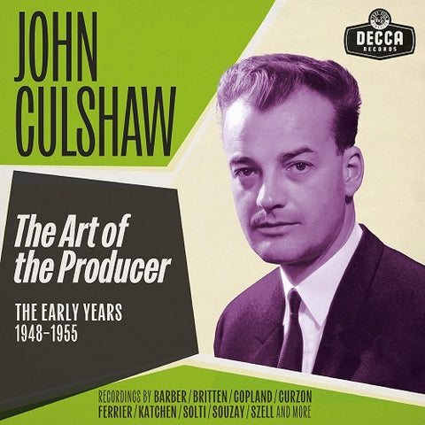John Culshaw The Art of the Producer 12 Disc New CD Box Set