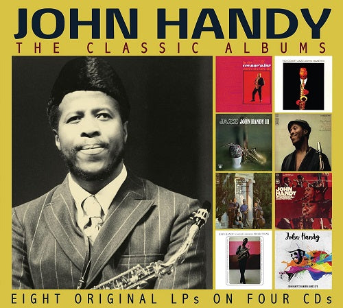 John Handy The Classic Albums 4 Disc New CD Box Set Presale