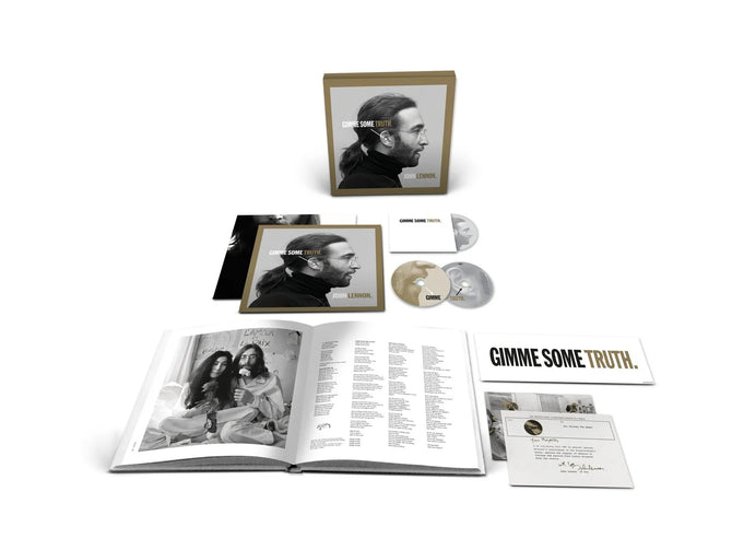 John Lennon GIMME SOME TRUTH Deluxe 2xCD + Blu-ray + Book NEW
