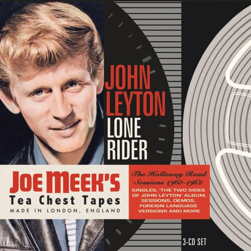 John Leyton Lone Rider 3 Disc New CD Box Set