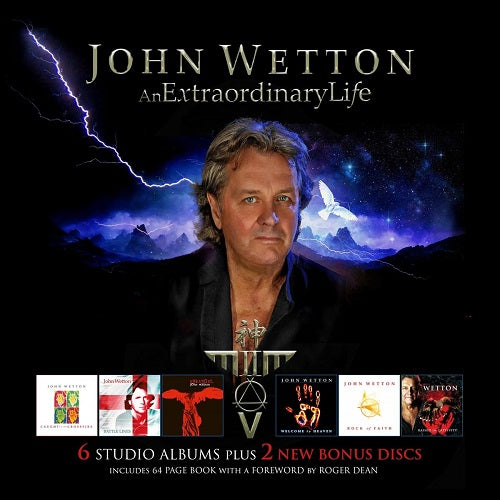 John Wetton An Extraordinary Life 8 Disc New CD Box Set
