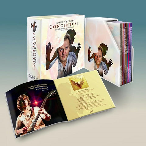 John Wetton Concentus 10 Disc New CD Box Set Presale