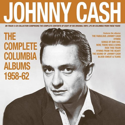 JOHNNY CASH The Complete Columbia Albums 1958 62 3 Disc New CD Presale