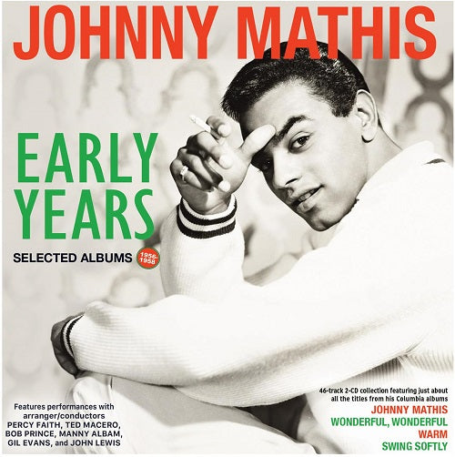 Johnny Mathis Early Years Selected Albums 1956-58 1956 58 2 Disc New CD Presale