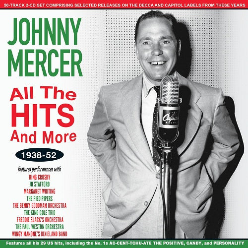 Johnny Mercer All the Hits and More 1938 52 & 2 Disc New CD Presale