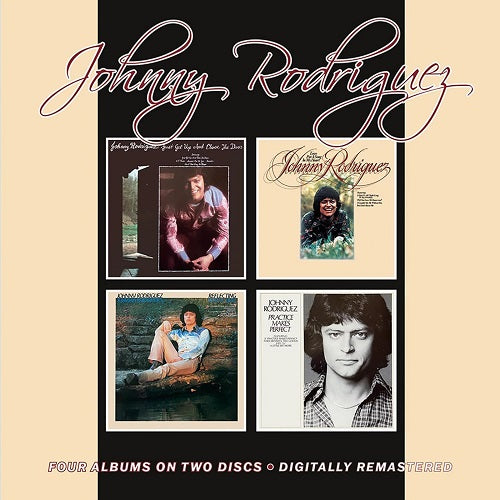 Johnny Rodriguez Just Get Up and Close the Door Love Put a Song in My Heart & CD