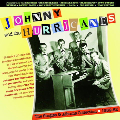 JOHNNY & THE HURRICANES The Singles & Albums Collection 1959 62 New CD Presale