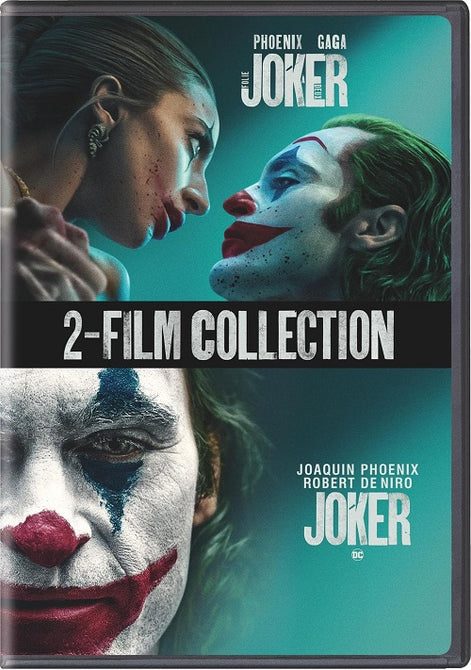 Joker + Joker Folie a Deux 2 Film Collection (Joaquin Phoenix Lady Gaga) DVD