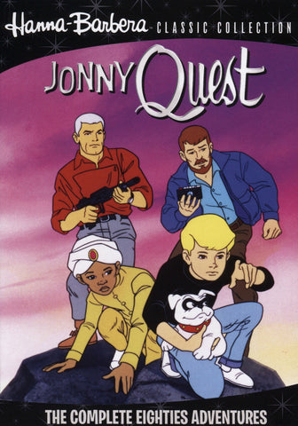 Jonny Quest The Complete Eighties Adventures HANNA BARBERA  80s Region 4 DVD