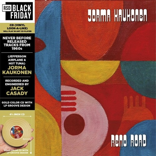 Jorma Kaukonen Reno Road Unleased tracks from the 60s (RSD) New CD