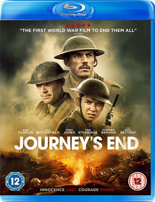 Journey's End (Sam Claflin, Paul Bettany, Toby Jones) Journeys Region B Blu-ray