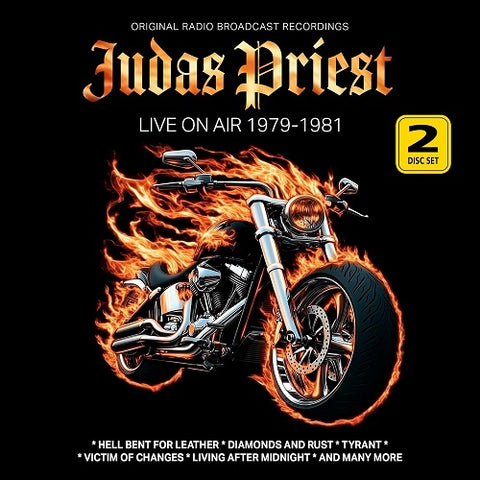 Judas Priest Live on Air 1979-1981 1979 1981 2 Disc New CD Presale