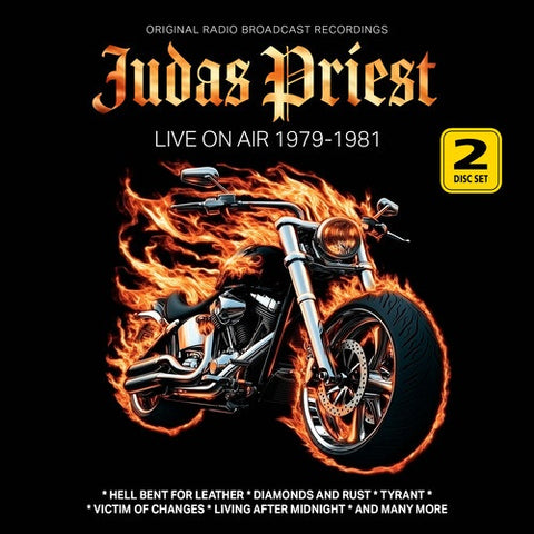 Judas Priest Live on air 1979-1981 1979 1981 2 Disc New CD Presale