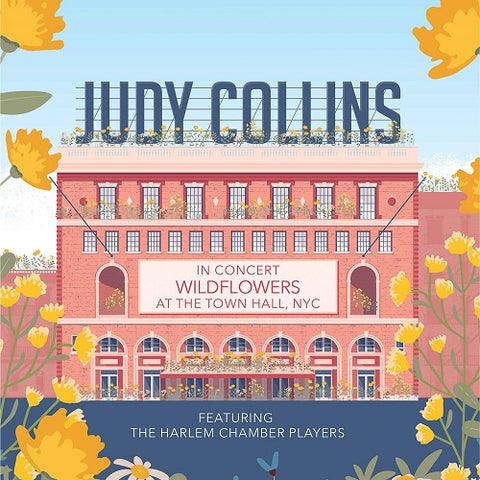 Judy Collins In Concert Wildflowers at the Town Hall Nyc 2 Disc New CD + DVD
