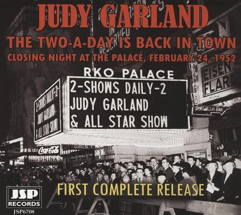 Judy Garland The Two a Day is Back in Town New CD