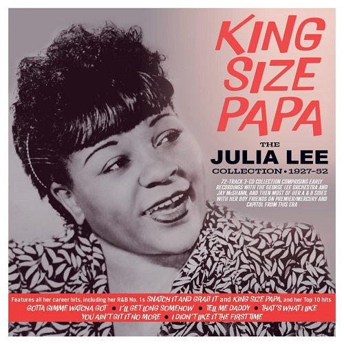 Julia Lee King Size Papa The Julia Lee Collection 1927 52 3 Disc New CD