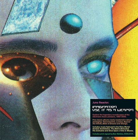 Juno Reactor Imagination Use It As a Weapon Signed Edition 5 Disc CD Box Set