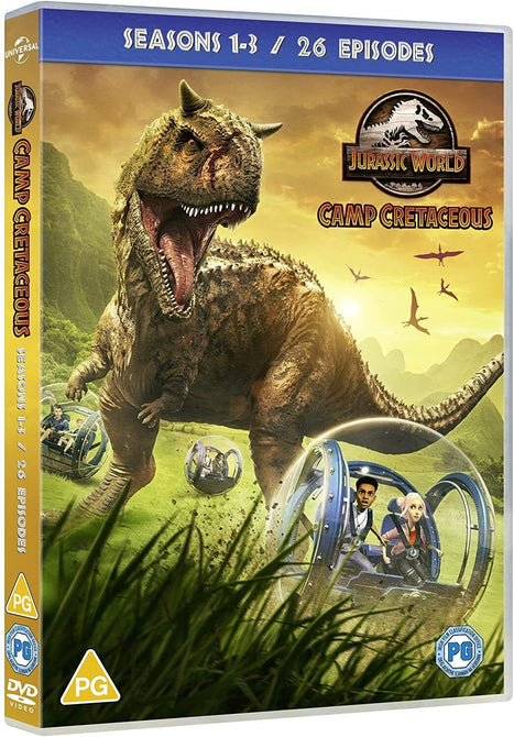 Jurassic World Camp Cretaceous Season 1 2 3 The Complete Series New DVD IN STOCK