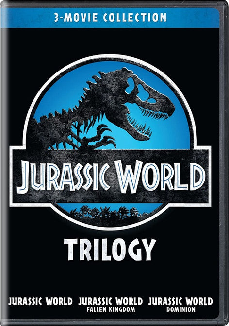 Jurassic World + Fallen Kingdom + Dominion Trilogy New DVD