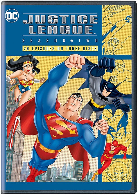 Justice League Of America Season 2 Series Two Second New Region 4 DVD