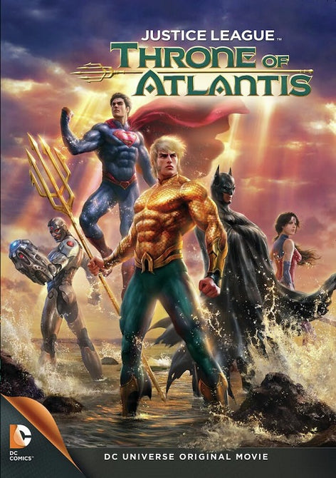 Justice League Throne Of Atlantis (Matt Lanter Sean Astin) New DVD Presale
