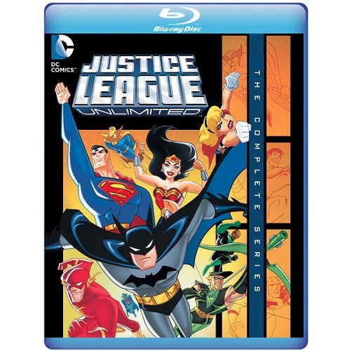 Justice League Unlimited The Complete Series Blu-ray Region B (3 Discs)