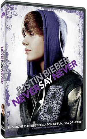 Justin Bieber Never Say Never New DVD