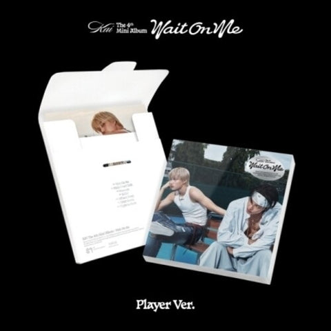 Kai Wait On Me Player Version New CD Booklet + Photo + Photocard Presale