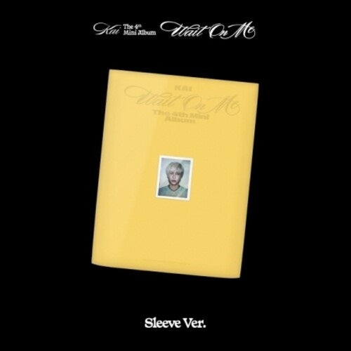 Kai Wait On Me Sleeve Version New CD + Photo Book + Postcard + Photo Presale