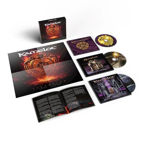 Kamelot Ascension 1995 1998 Deluxe Edition 3 Disc New CD Presale