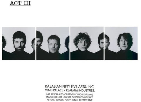 Kasabian ACT III 3 Three New CD Presale