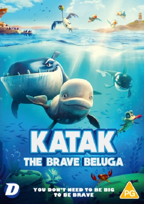 Katak The Brave Beluga (Robert Naylor Arthur Holden Angela Galuppo) New DVD