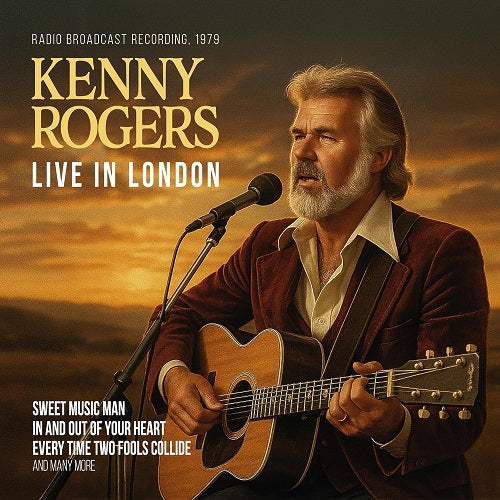 Kenny Rogers Live in London New CD Presale