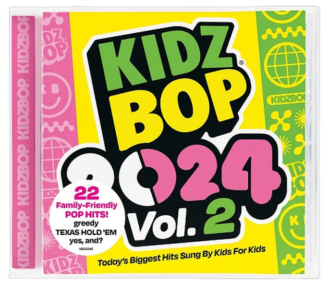 Kidz Bop Kids Kidz Bop 2024 Volume 2 Vol Two New CD
