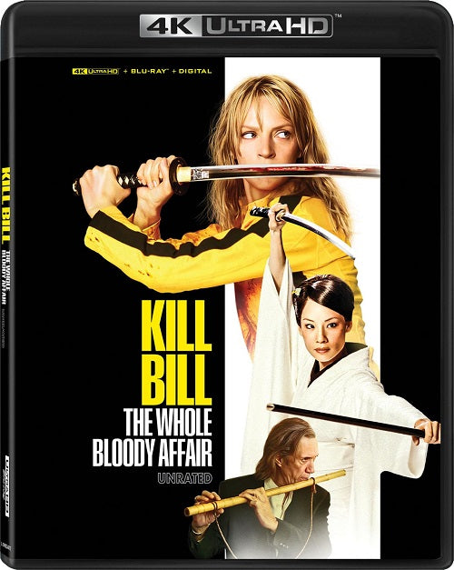Kill Bill The Whole Bloody Affair New 4K Ultra HD Blu-ray + Digital Presale